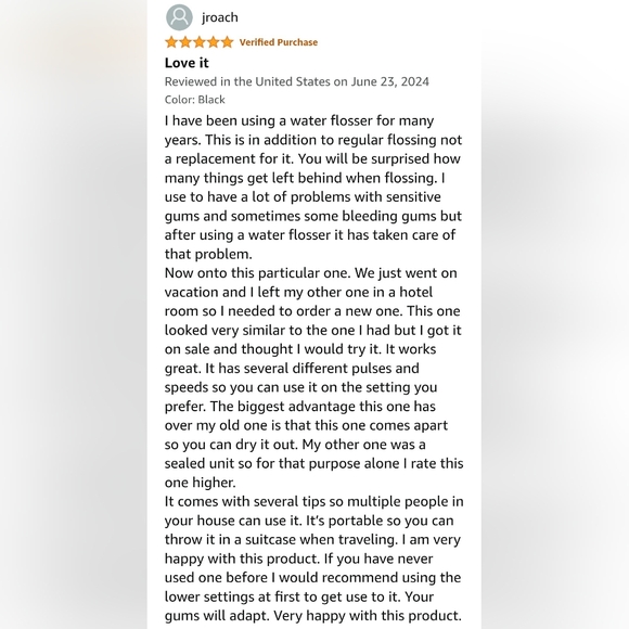 🆕️CORDLESS C5 WATER FLOSSER IN QUARTZ PINK W 2YR.WARRENTY 💗 - Picture 13 of 14